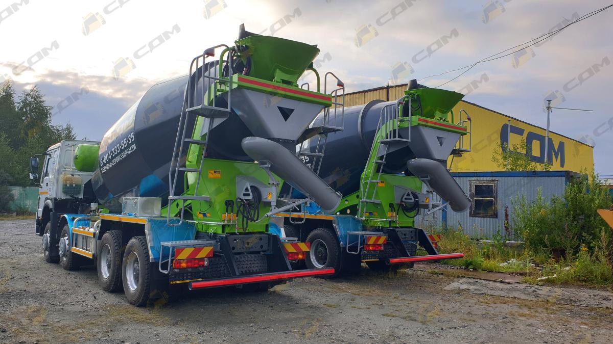 Автобетоносмеситель Howo 8х4 фото 14