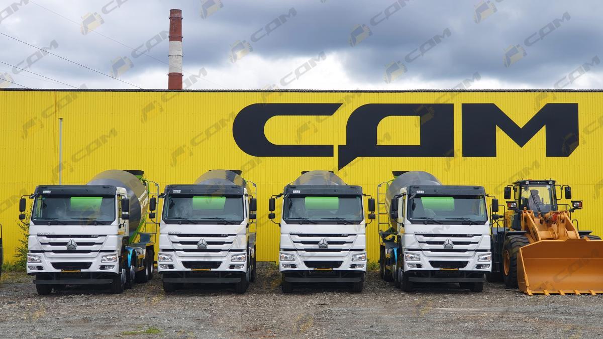 Автобетоносмеситель Howo 8х4 фото 3