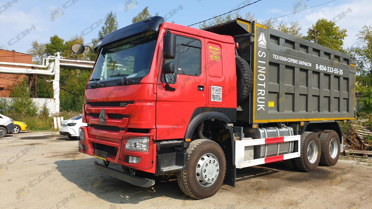 Самосвал Howo 6x4 фото 8