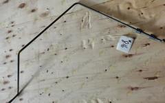 Трубка тормозная левая переднего моста LG876H 30808014318/LG876HSII.08.01.01.04