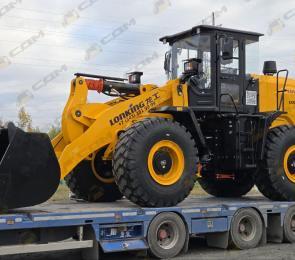 Отгрузка фронтального погрузчика Lonking LG855NH