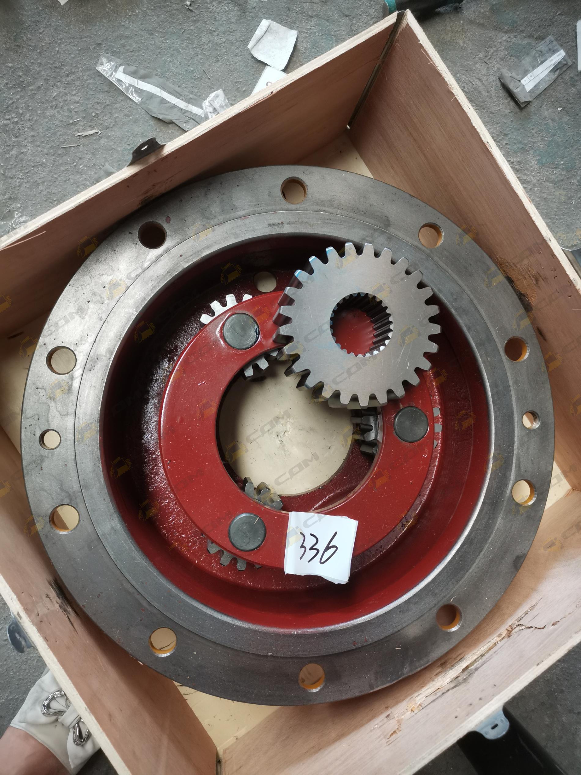 Редуктор бортовой в сборе без ступицы с солнечной шестерней LG933/936 29070007661