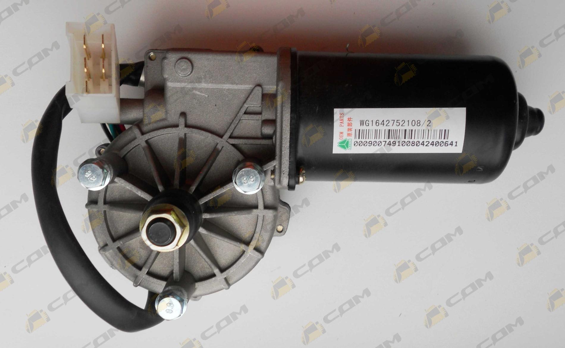 Двигатель стеклоомывателя с редуктором HOWO WG1642752108/2